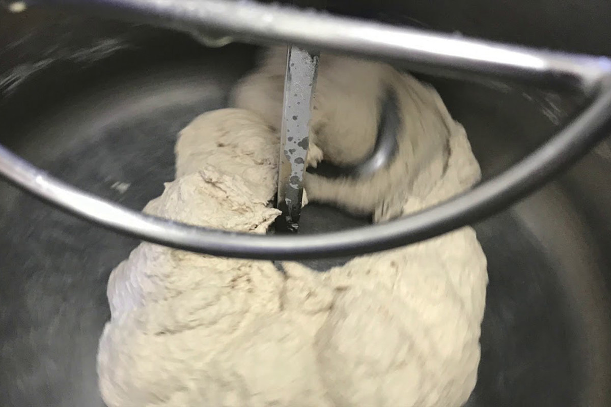 The Verace Dough prepared with Spiral Mixer